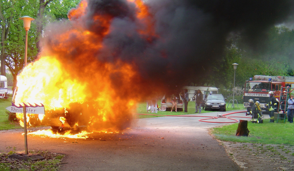 Wohnwagenexplosion