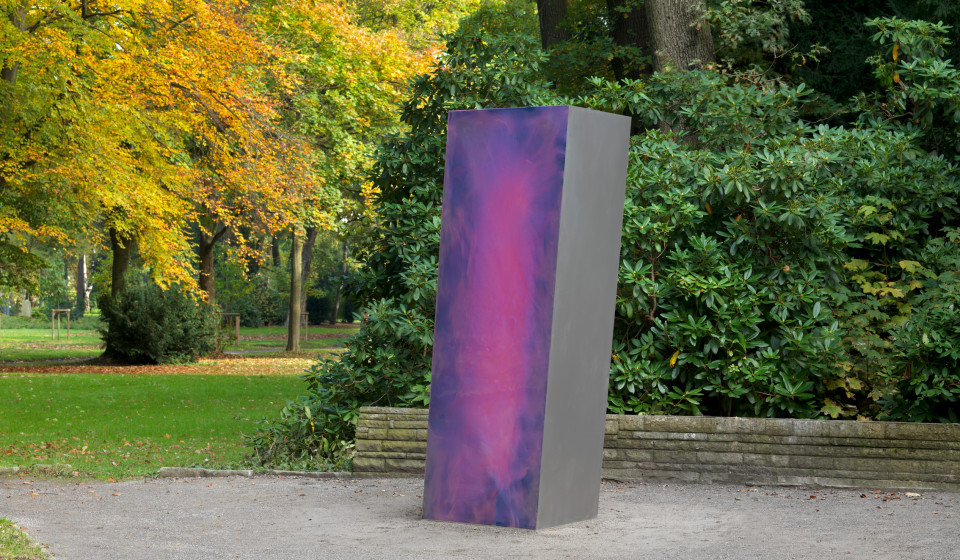 Skulptur Hazy Bird für Jan Scharrelmann