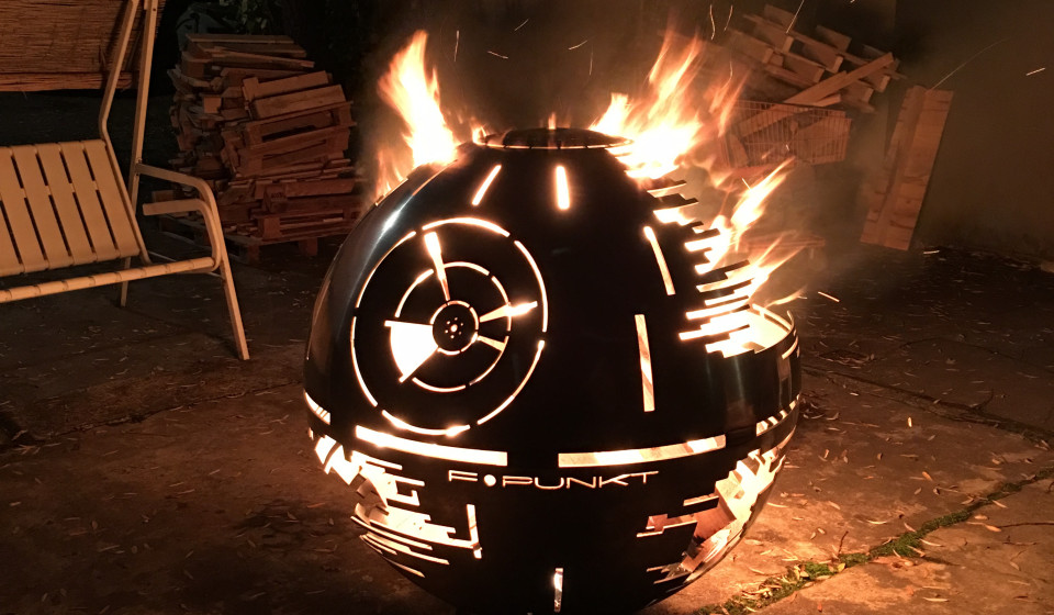 Todesstern Feuerschale